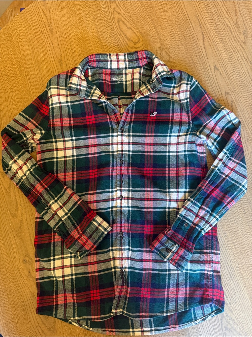 Vineyard Vines Plaid Button-Up Shirt